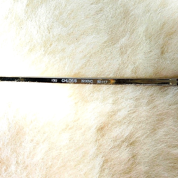 Kate Spade "Chloe" Gold Rimless Sunglasses Frame Italy 130. - Picture 7 of 9